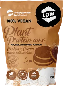 100% Vegan Plant Protein Mix Cookies & Cream