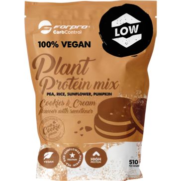 100% Vegan Plant Protein Mix Cookies & Cream