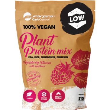 100% Vegan Plant Protein Mix Raspberry