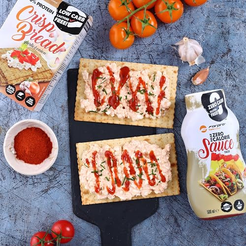 Protein Crisp Bread - Garlic & Onion 6 Packung